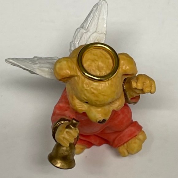 VINTAGE Teddy Angel Babies Christmas Angel Bear Figurine 1990's - Picture 5 of 6